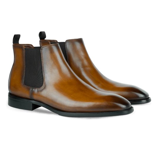 Chaussures homme en cuir véritable au style moderne et confortable