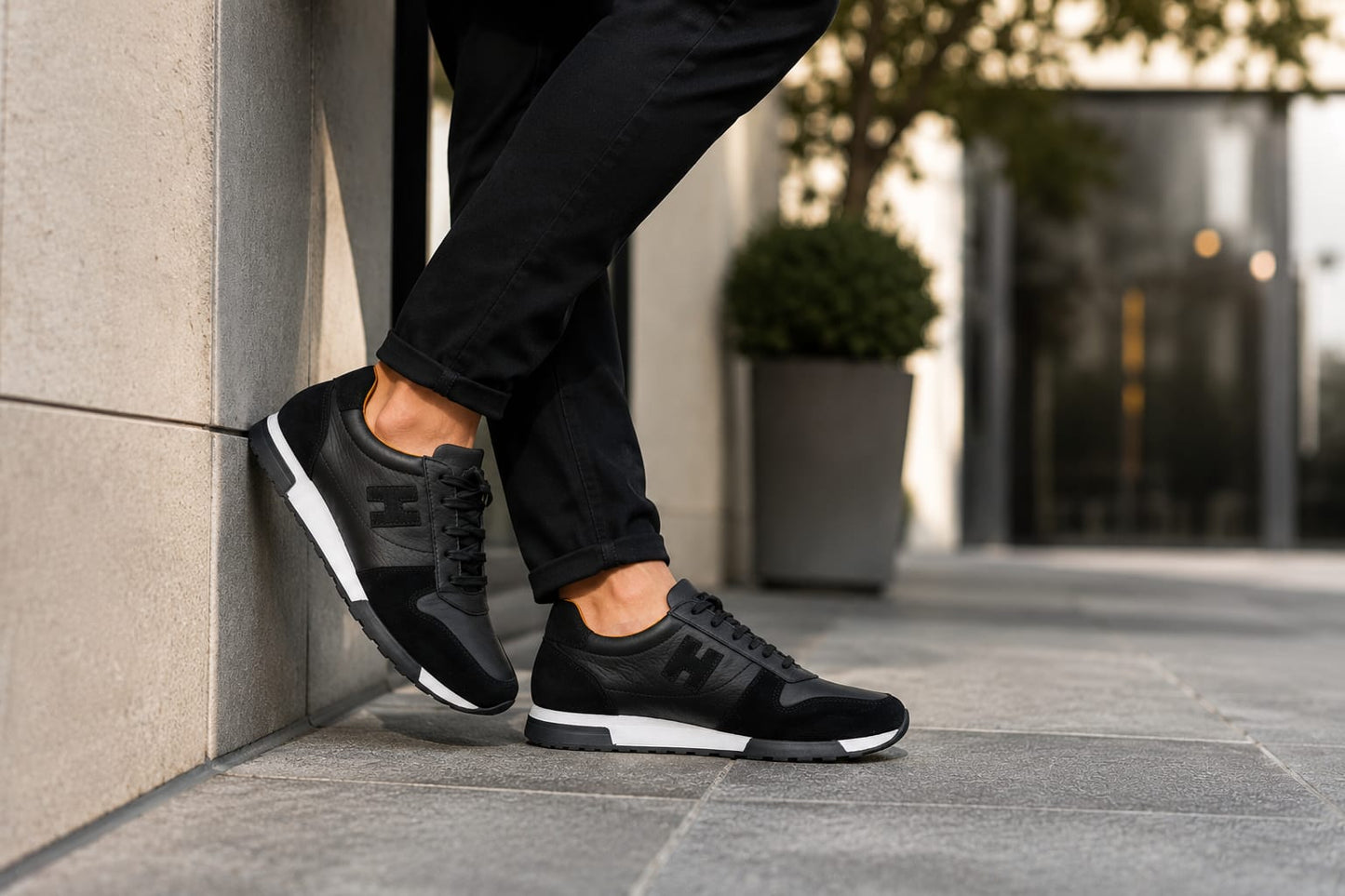 Chaussure Premium en Cuir Véritable