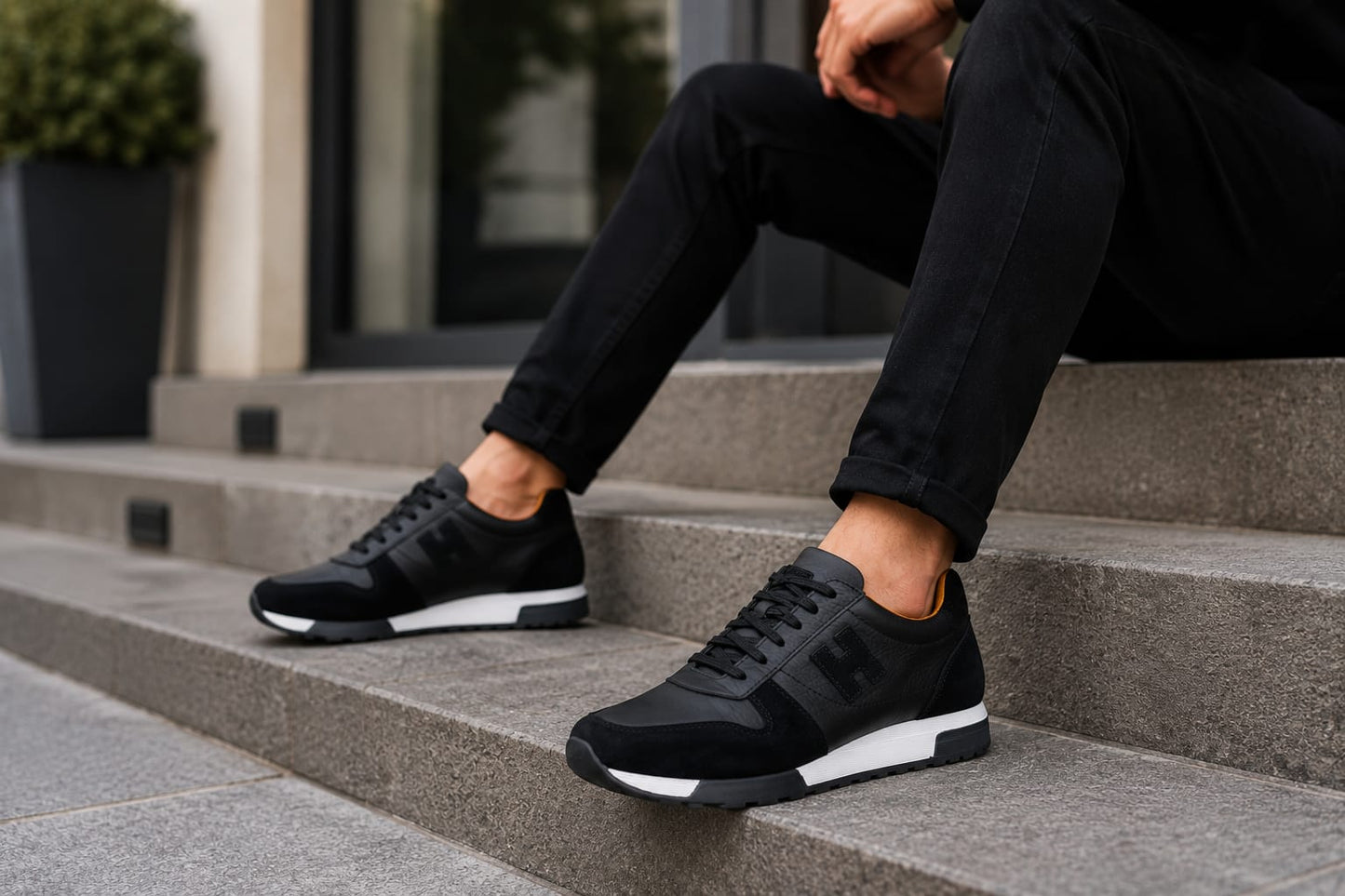 Chaussure Premium en Cuir Véritable