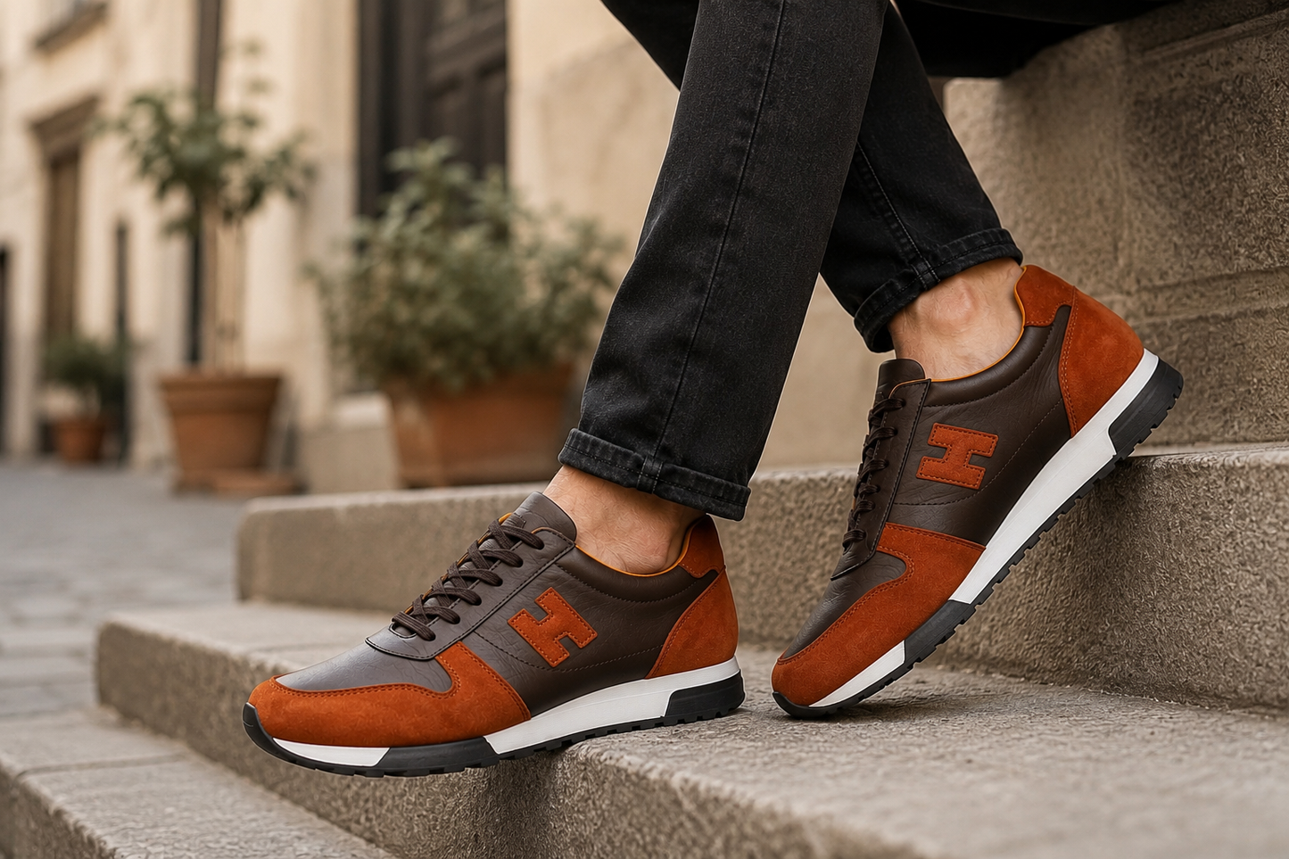 Chaussure Premium en Cuir Véritable
