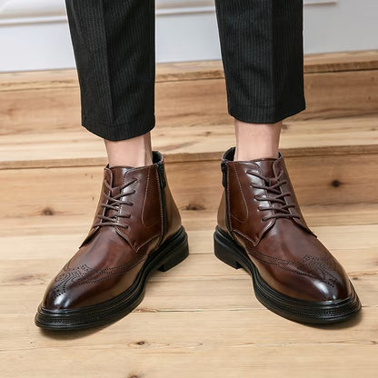 Bottes Chukka en cuir Confort et élégance