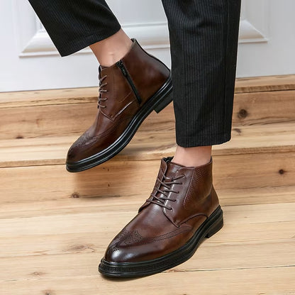 Bottes Chukka en cuir Confort et élégance