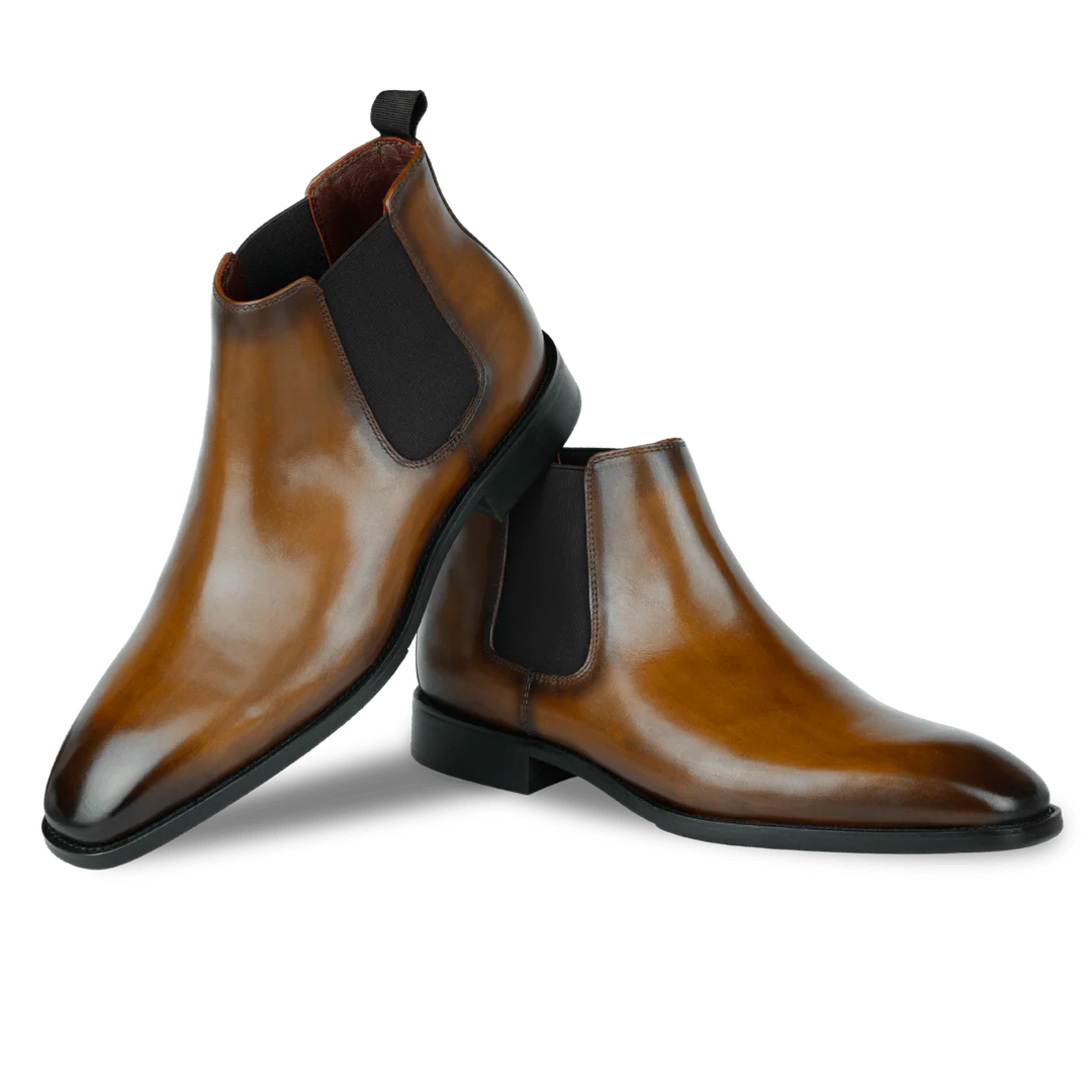 Chaussures homme en cuir véritable au style moderne et confortable