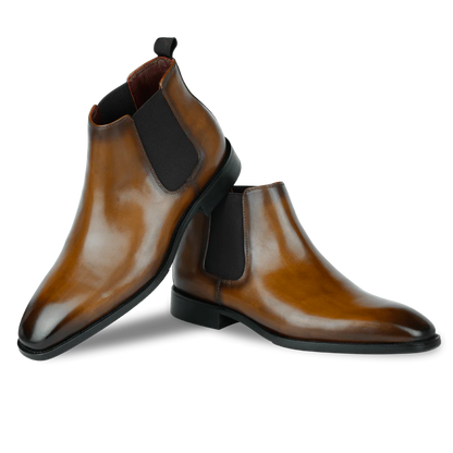 Chaussures homme en cuir véritable au style moderne et confortable
