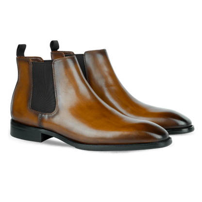 Chaussures homme en cuir véritable au style moderne et confortable